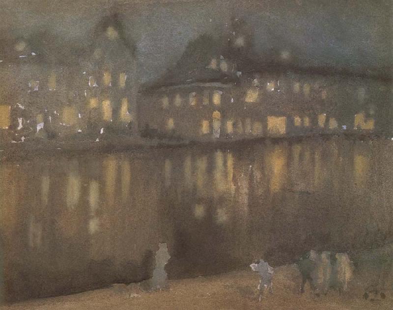 James Mcneill Whistler Grand Canal Amsterdam